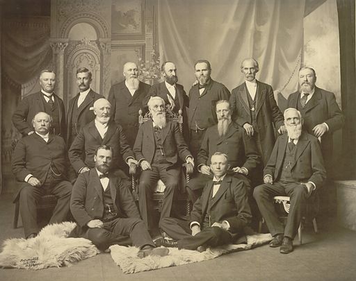 Prima Presidenza e del Quorum dei Dodici Apostoli nel 1898 Quorum dei Dodici Apostoli nel 1898