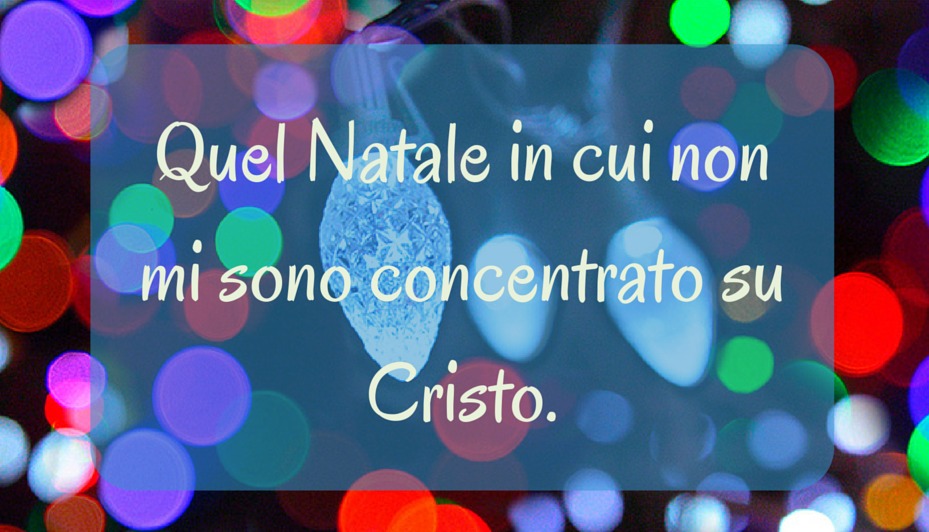 Natale senza Gesù