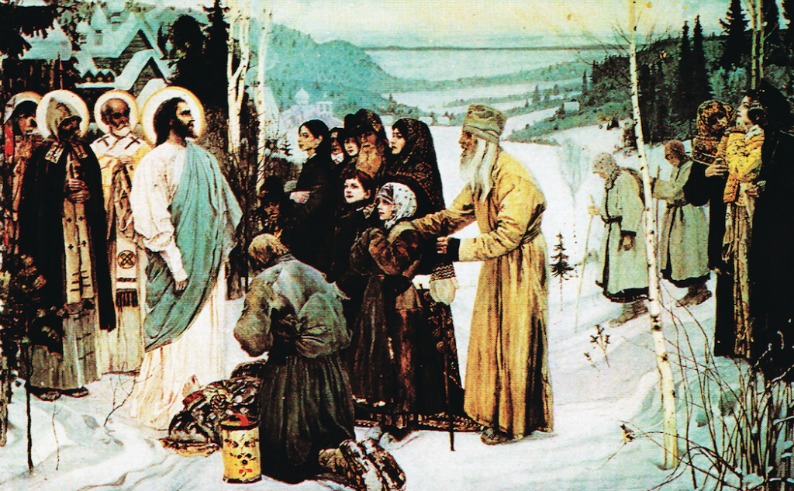 Gesù visita la russia