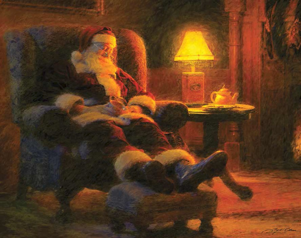 Babbo natale dorme babbo natale