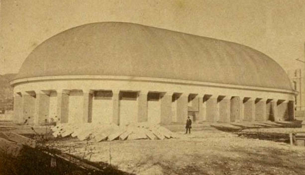 Tabernacolo mormone nel 1870 Tabernacolo mormone nel 1870