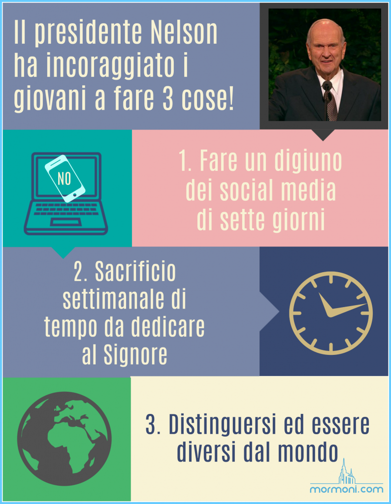 discorso ai giovani pres. Nelson