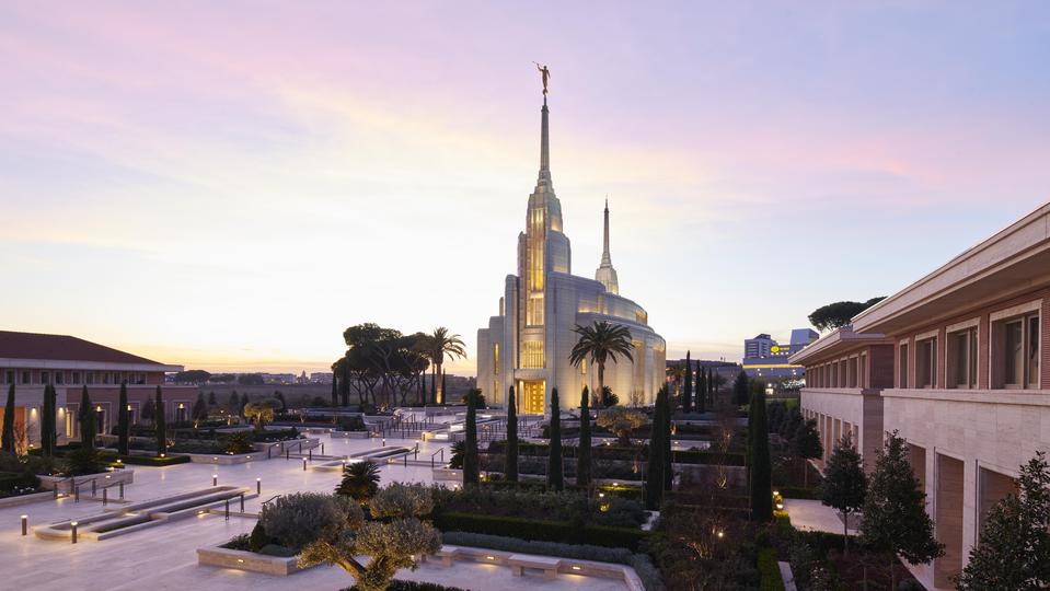 Le benedizioni del tempio vanno oltre le mura del tempio Il tempio di Roma - Le benedizioni del tempio vanno oltre le mura del tempio