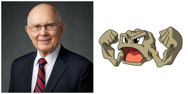 Presidente Dallin H. Oaks - Geodude