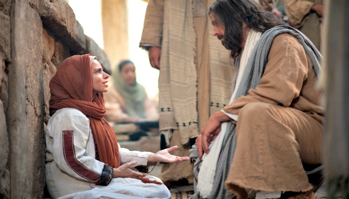 Una figlia di Cristo comunica con Lui. Gesù insegna il suo popolo