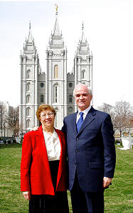 Vincenzo Conforte e la moglie a Salt Lake City Vincenzo Conforte