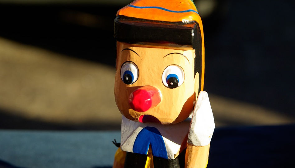 Pinocchio e le menzogne dell'avversario menzogne dell'avversario