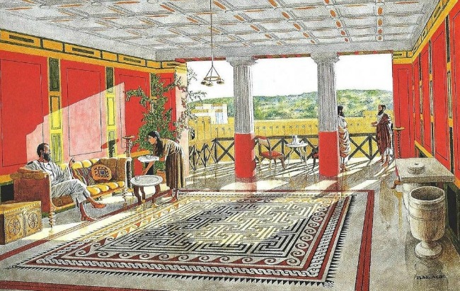 La casa di un Sadduceo all'epoca di Gesù Cristo La casa di un Sadduceo all'epoca di Gesù Cristo