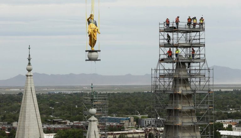 La capsula del tempo del tempio di Salt Lake