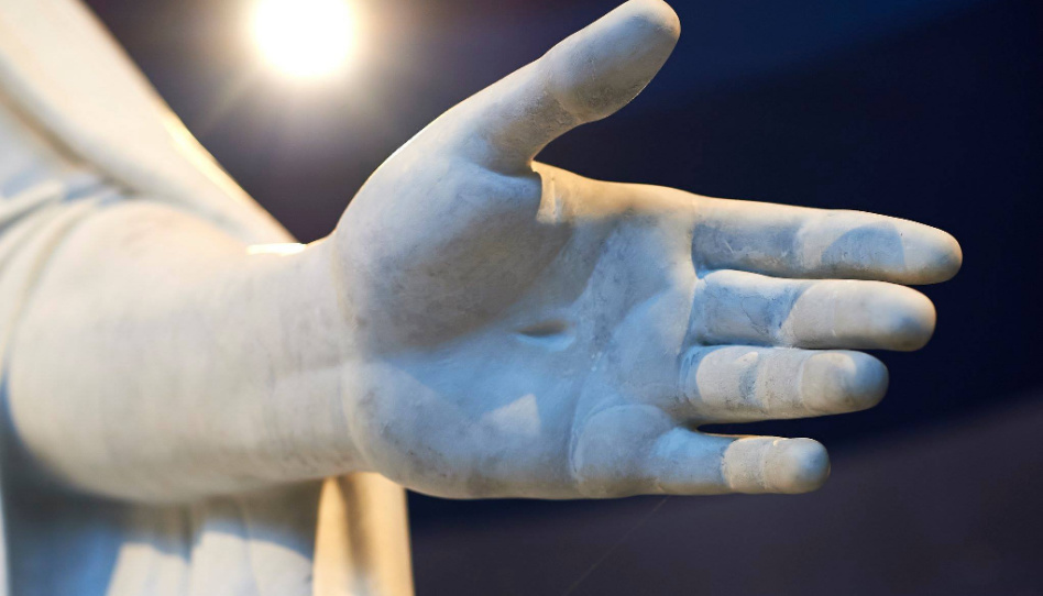 le amorevoli braccia di Gesù Cristo