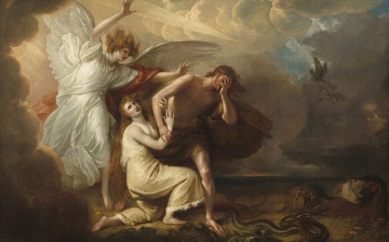la caduta di Adamo ed Eva
