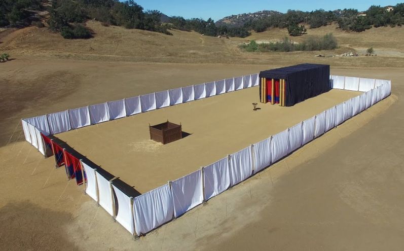 Tabernacolo di Mosè: L’altare dei sacrifici