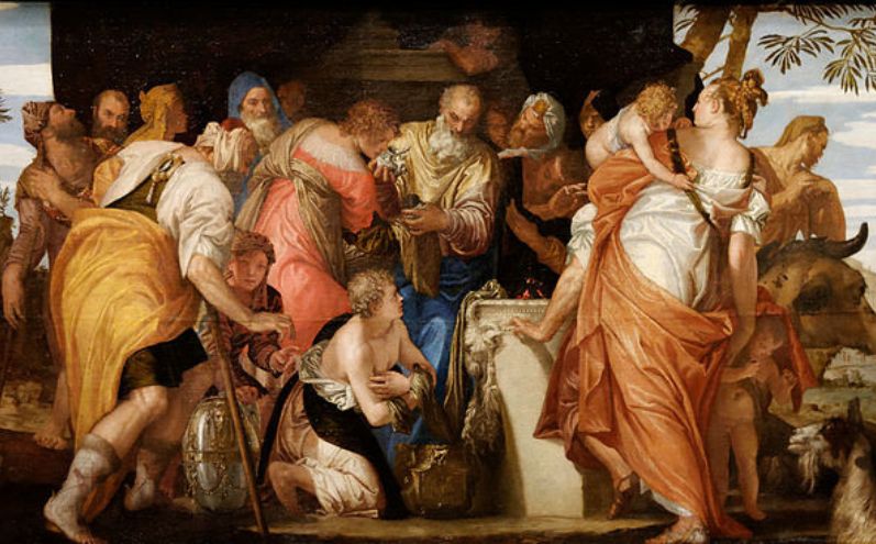 L’unzione di Davide di Paolo Veronese L’unzione di Davide
