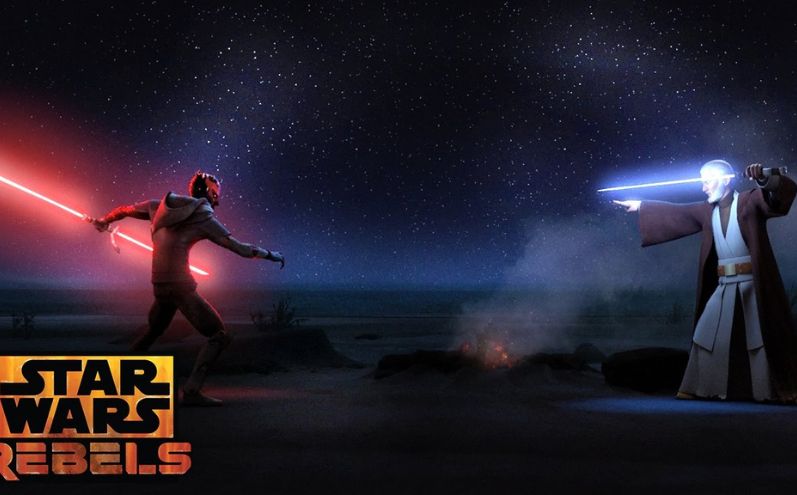 Obi-Wan Kenobi vs Darth Mau