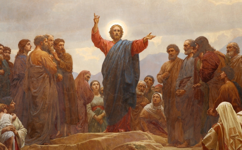 Sermon on the Mount, Henrik Olrik