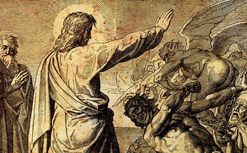 Gesù scaccia una legione di demoni