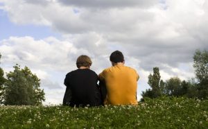 La reazione del fratello maggiore