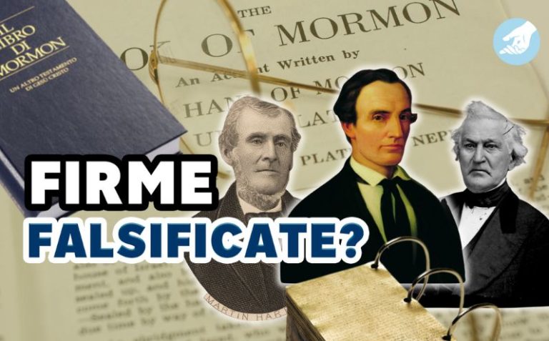le firme dei testimoni