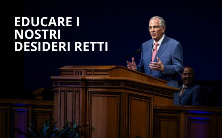 Educare i nostri desideri retti